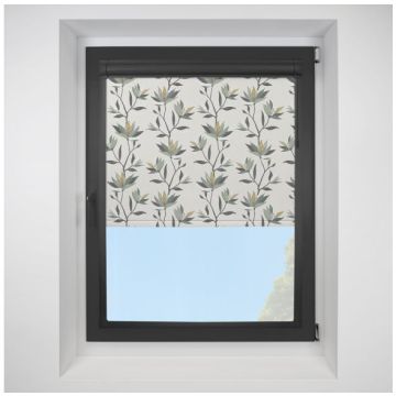brighton stripe Perfect Fit RollerPleated Blind