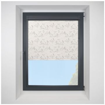brighton stripe Perfect Fit RollerPleated Blind