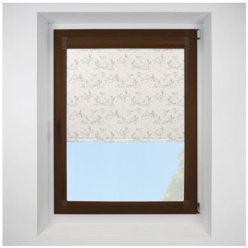 brighton stripe Perfect Fit RollerPleated Blind