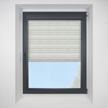Monterey shale Perfect Fit RollerPleated Blind