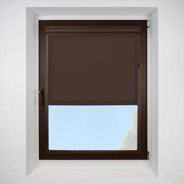 Chain Operated Splash chocolate Perfect Fit RollerPleated Blind