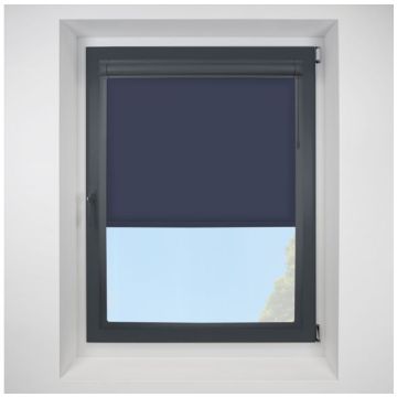 Chain Operated Splash indigo Perfect Fit RollerPleated Blind