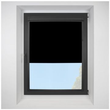 Urban Fr black Perfect Fit RollerPleated Blind