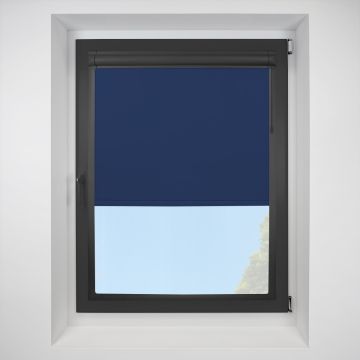 Urban Fr blue Perfect Fit RollerPleated Blind