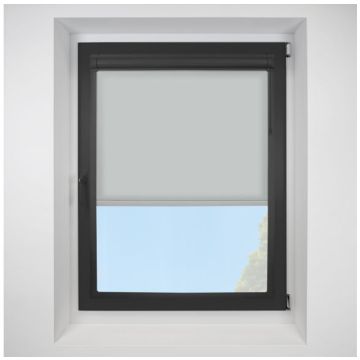 Urban Fr grey Perfect Fit RollerPleated Blind