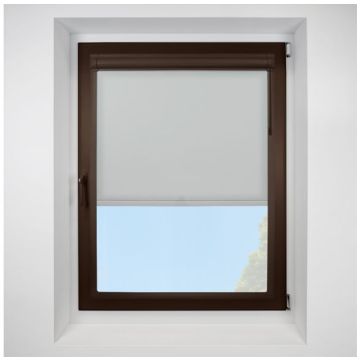 Urban Fr grey Perfect Fit RollerPleated Blind