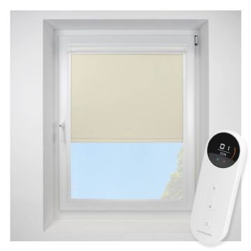 Ex Lite Blackout Canvas Perfect Fit Roller Motorised Blind