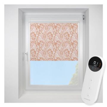Petal Blackout Terracotta Blush Perfect Fit Roller Motorised Blind