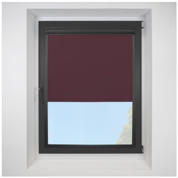 Pop Blackout Regal Perfect Fit Roller Motorised Blind with Black Frame