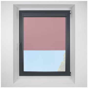 Pop Blackout Tutu Perfect Fit Roller Motorised Blind with Anthracite Frame