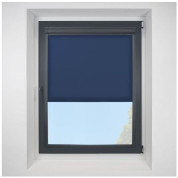 Pop Maritime Perfect Fit Roller Motorised Blind with Anthracite Frame