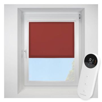 Pop Scarlet Perfect Fit Roller Motorised Blind