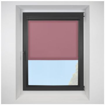 Splash Arcadia Perfect Fit Roller Motorised Blind with Black Frame