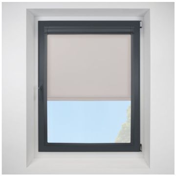 Splash Dove Perfect Fit Roller Motorised Blind with Anthracite Frame