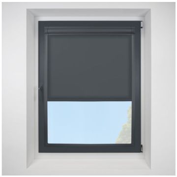 Splash Mono Perfect Fit Roller Motorised Blind with Anthracite Frame