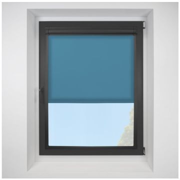 Splash Nato Perfect Fit Roller Motorised Blind with Black Frame