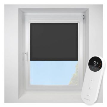 Splash Noir Perfect Fit Roller Motorised Blind