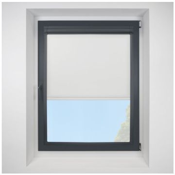 Splash Paper Perfect Fit Roller Motorised Blind with Anthracite Frame