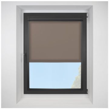 Splash Portobello Perfect Fit Roller Motorised Blind with Black Frame