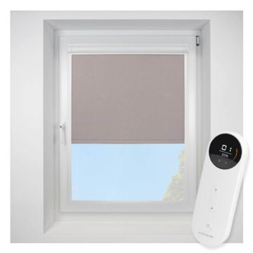 Vermont Mist Perfect Fit Roller Motorised Blind