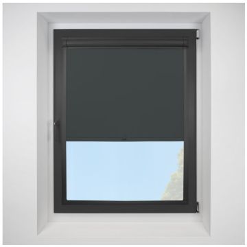 Banlight Duo Fr-bo Concrete Perfect Fit RollerPleated Blind