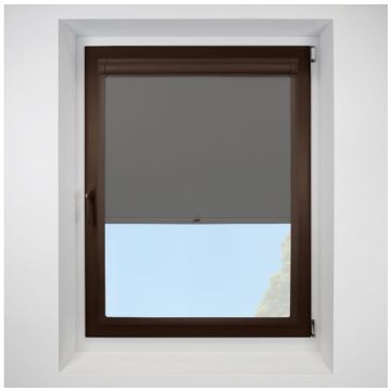 Banlight Duo Fr-bo Concrete Perfect Fit RollerPleated Blind