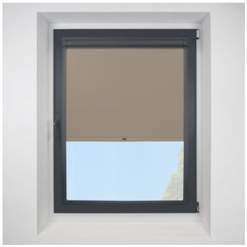 Banlight Duo Fr Blackout sand Perfect Fit RollerPleated Blind