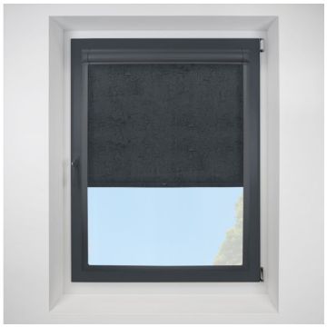 Boston Fr black Perfect Fit RollerPleated Blind