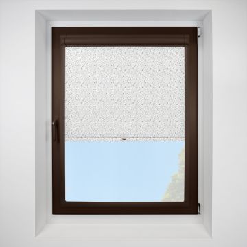 Cotton Flower mineral Perfect Fit RollerPleated Blind