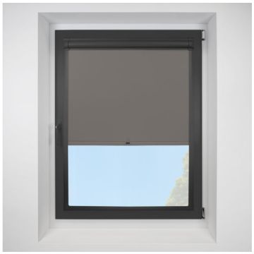 Exlite slate Perfect Fit RollerPleated Blind