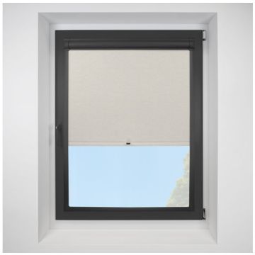 Linenweave-bo moonstone Perfect Fit RollerPleated Blind