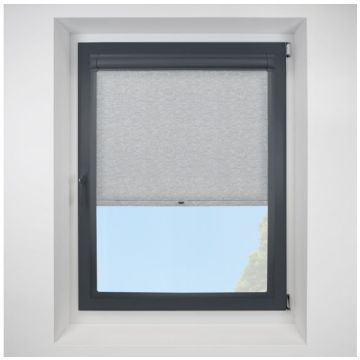 Nordic Asc silver Perfect Fit RollerPleated Blind