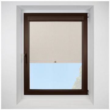 Romany cream Perfect Fit RollerPleated Blind