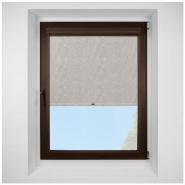 Romany light-grey Perfect Fit RollerPleated Blind