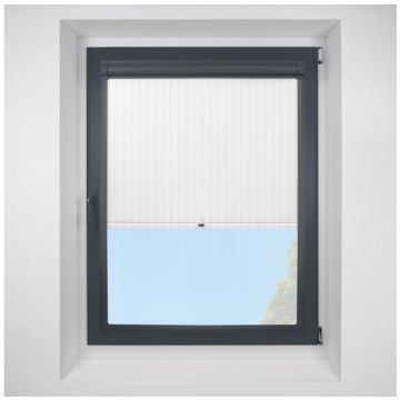Strata Asc snowdrop Perfect Fit RollerPleated Blind