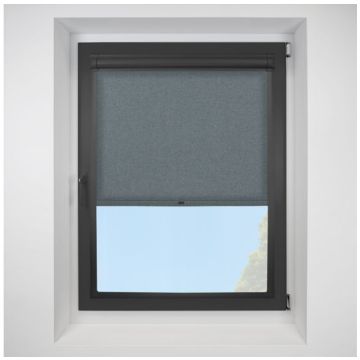 Topaz graphite Perfect Fit RollerPleated Blind