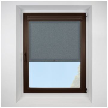 Topaz graphite Perfect Fit RollerPleated Blind