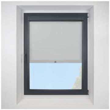 Urban Fr grey Perfect Fit RollerPleated Blind