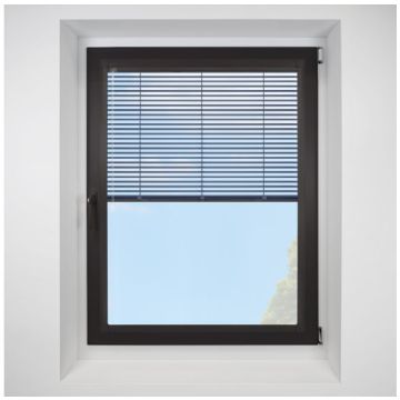 navy Perfect Fit VenetianPleated Blind