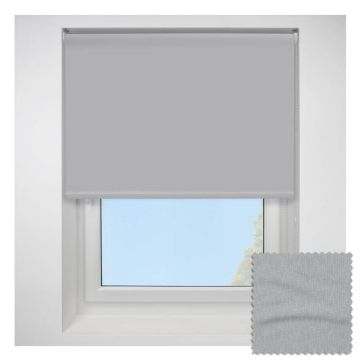 Ribbons Asc Pewter Roller Blind