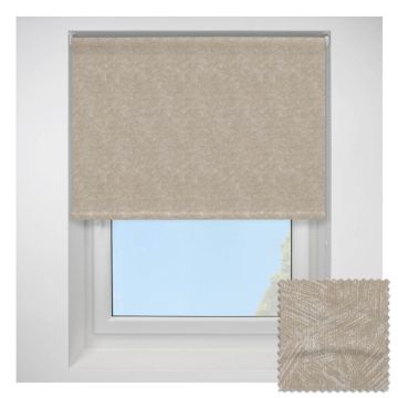 Romany Blackout Putty Roller Blind