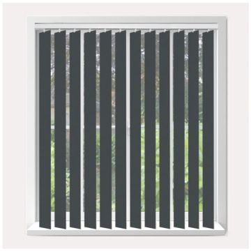 Vogue Banlight Duo Fr Anthracite Vertical Blind  