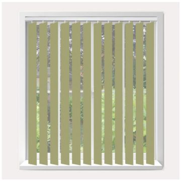 Vogue Banlight Duo Fr Green Vertical Blind  