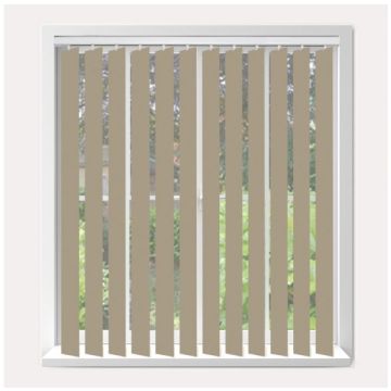 Vogue Banlight Duo Fr Sand Vertical Blind  