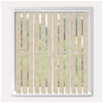 Vogue Foilage Reflex Pine Vertical Blind  
