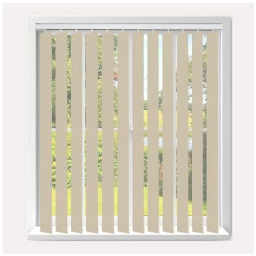 Vogue Splash Beige Vertical Blind  