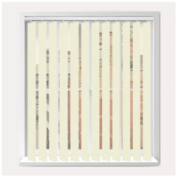 Vogue Urban Fr Ecru Vertical Blind  