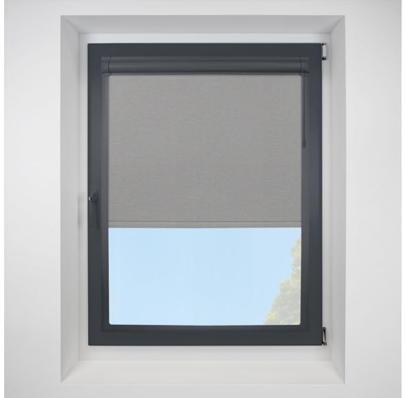 Linenweave-bo iron Perfect Fit RollerPleated Blind