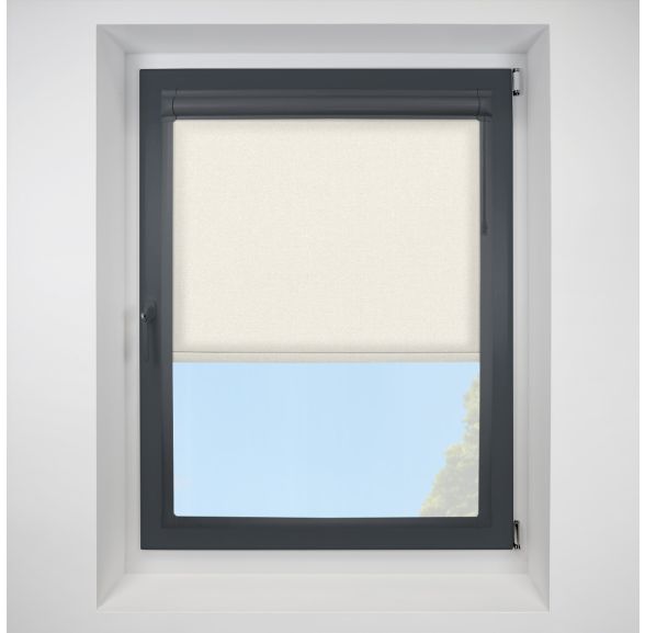 Topaz pearl Perfect Fit RollerPleated Blind