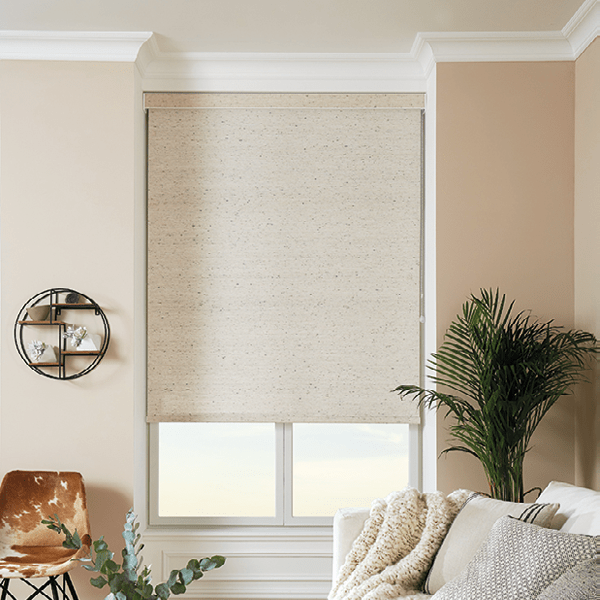 Melton textured roller blind Melton textured roller blind
